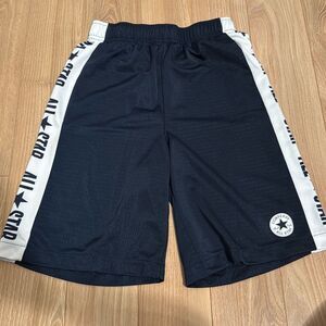 Converse boys basketball black shorts size large